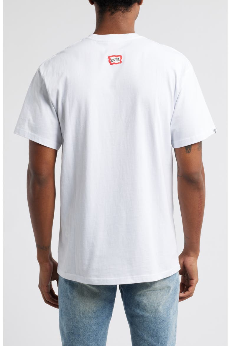 Cones & Bones Graphic T-Shirt, Alternate, color, WHITE