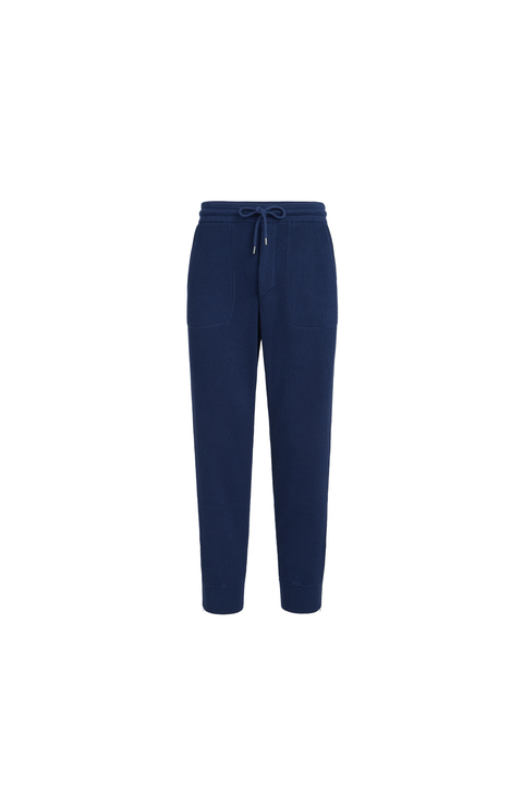 Cotton knit trousers