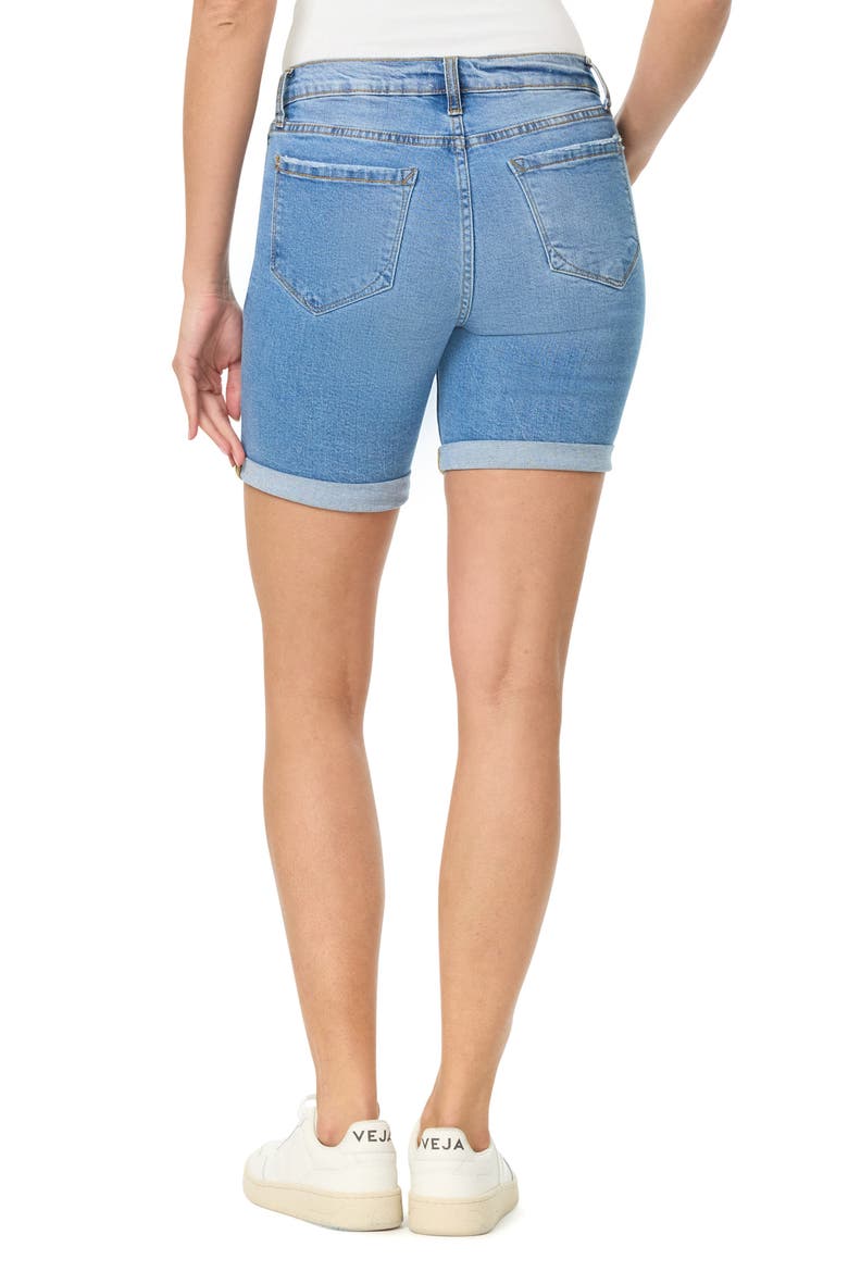 7" Double Roll Cuff Shorts, Alternate, color, BRISBANE W/ DESTRUCT