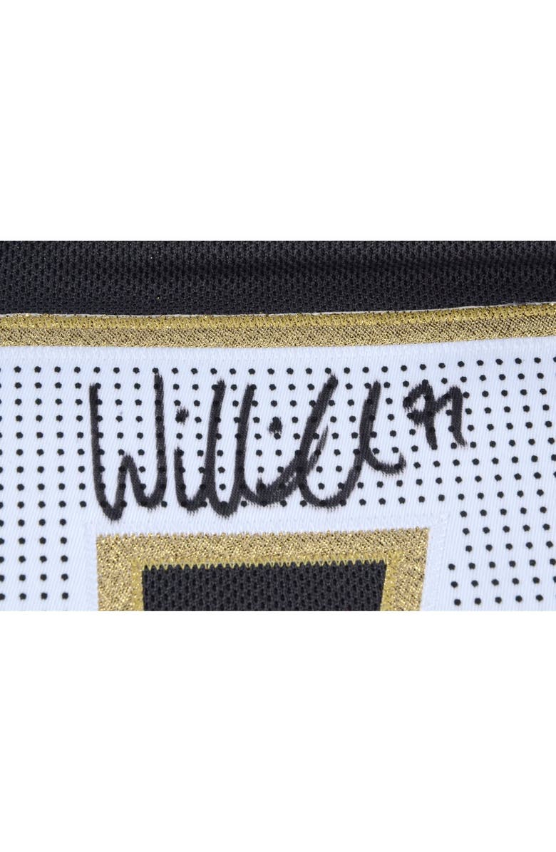 FANATICS AUTHENTIC William Karlsson Vegas Golden Knights Autographed Black Adidas Authentic Jersey, Alternate, color, 