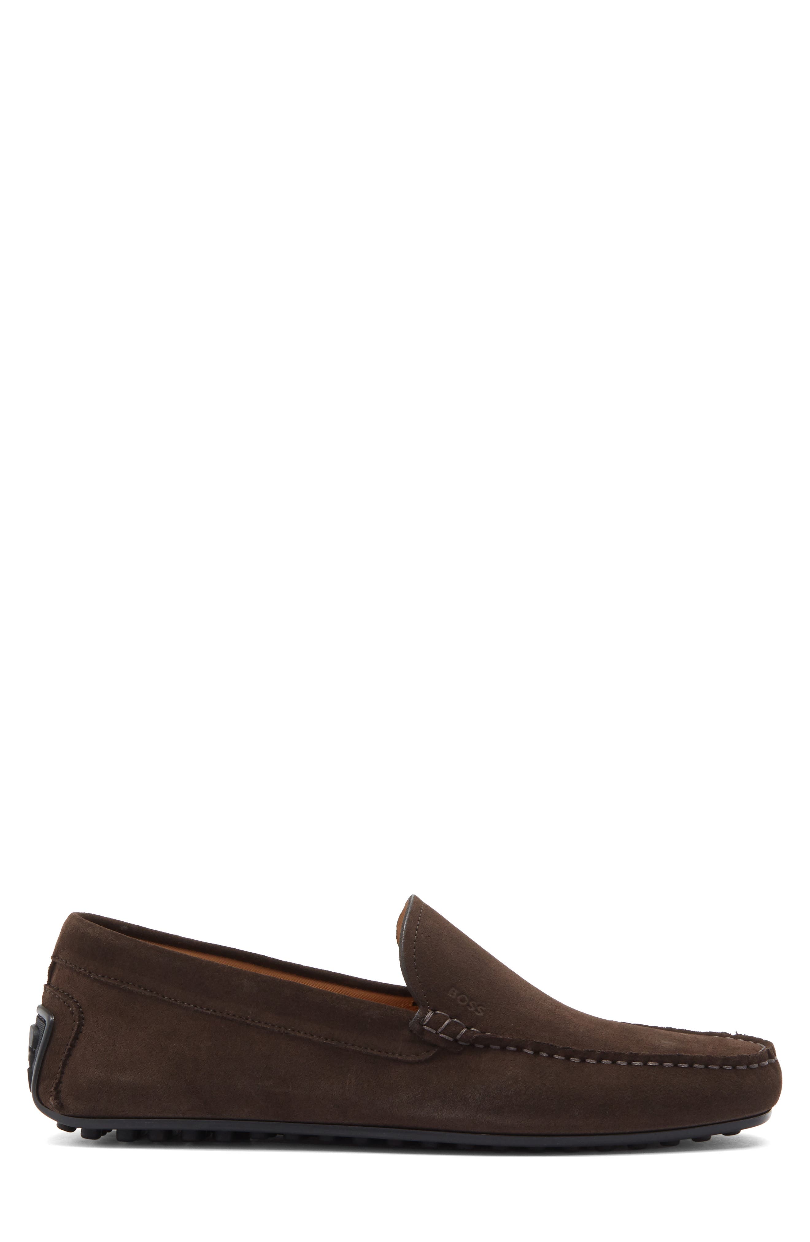 Grady Driving Loafer, Alternate, color, DARK BROWN