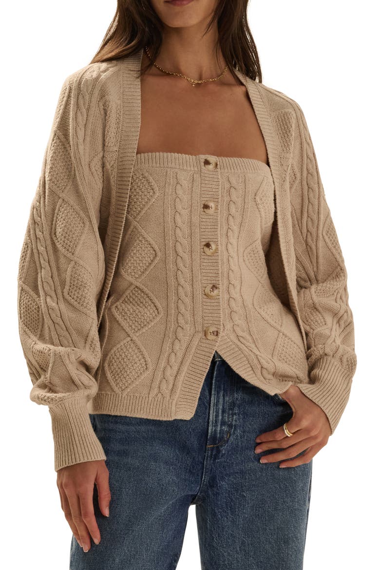 Layla Shrug, Main, color, CREAM