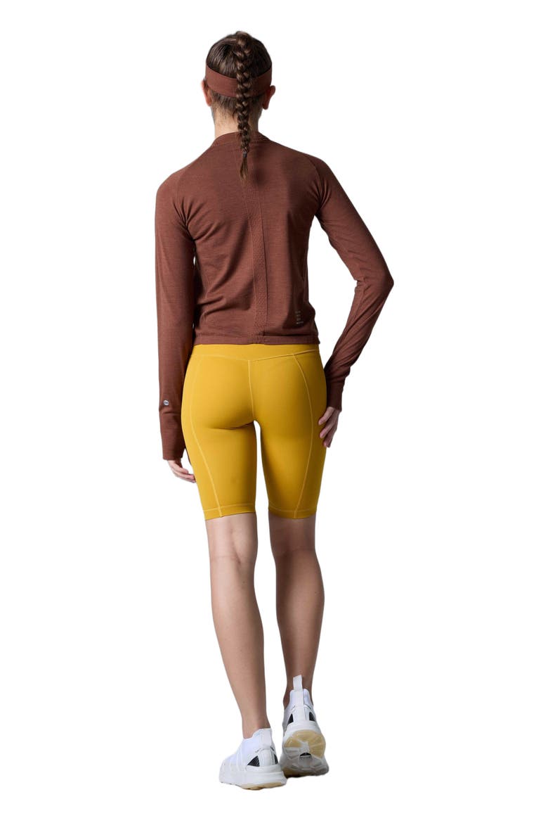 Tech Merino Classic Fit Long Sleeve Base Layer, Alternate, color, Cappuccino