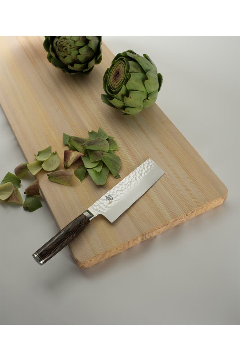 Premier Nakiri 5.5" Knife, Alternate, color, BROWN