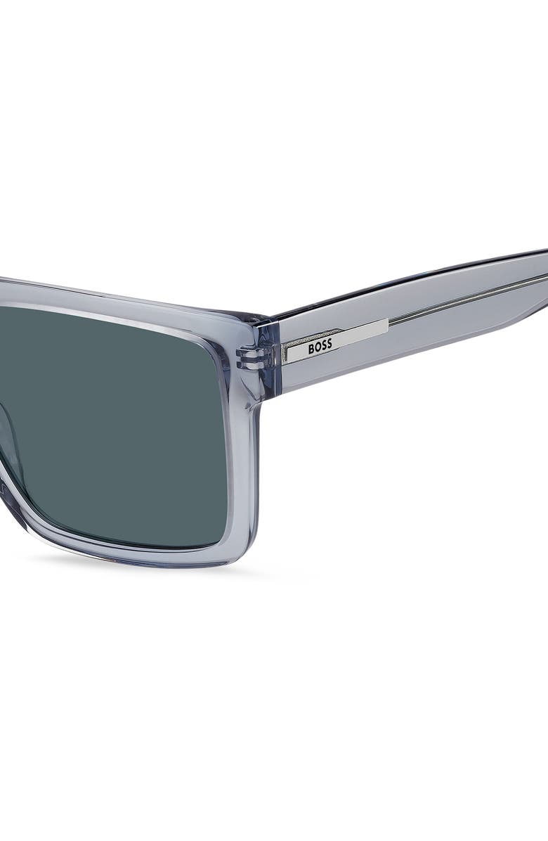 BOSS 58mm Sunglasses, Alternate, color, Blue/ Grey