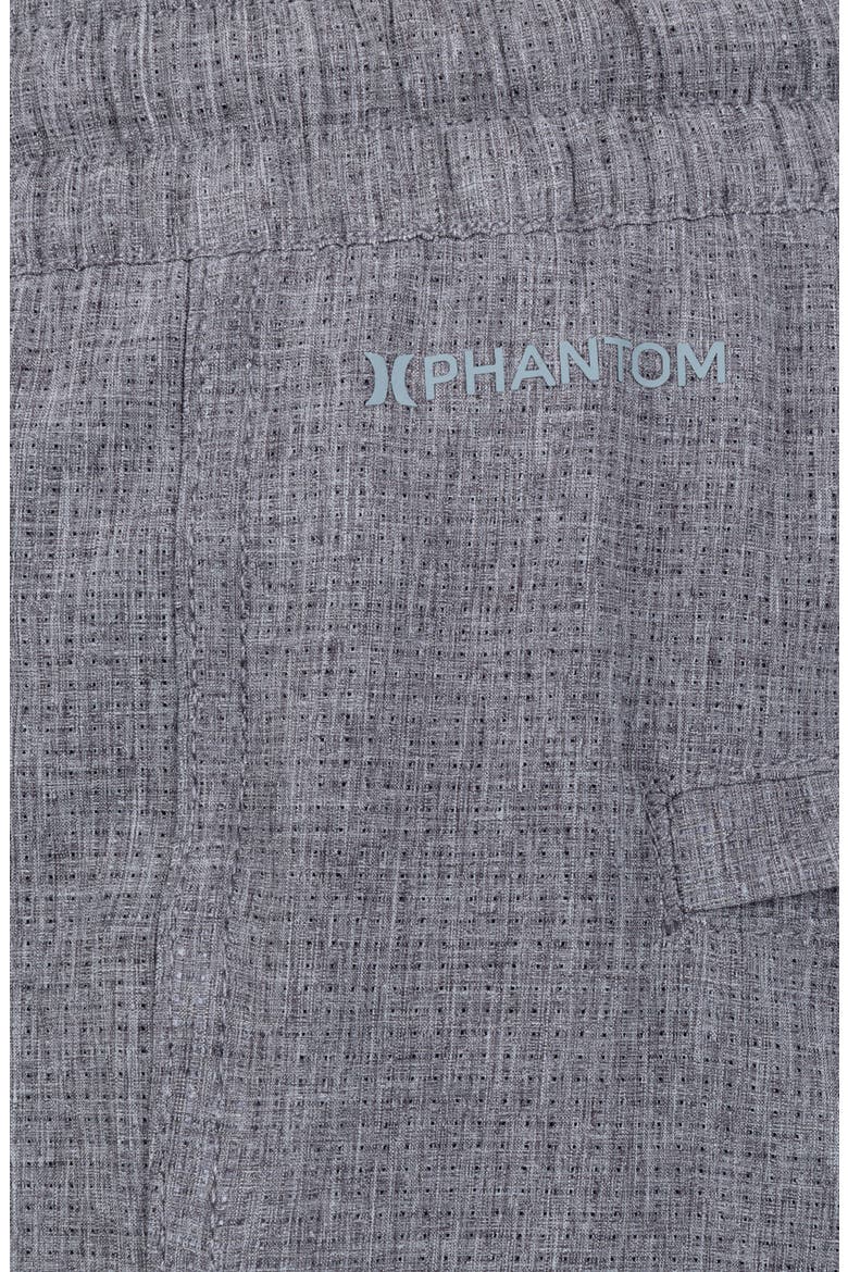 Phantom Flow Board Shorts, Alternate, color, BLACK HEATHER