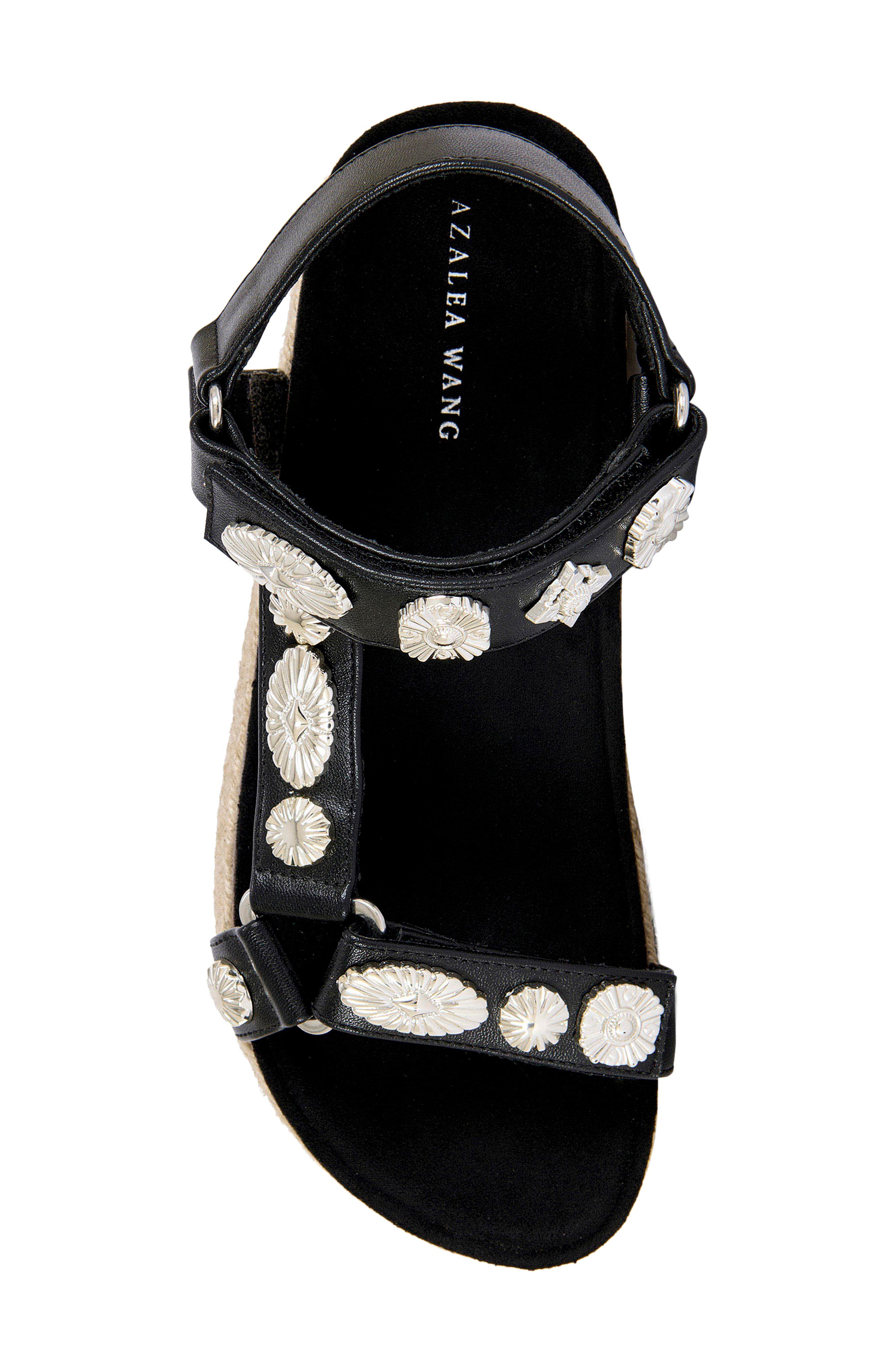 AZALEA WANG Watkins Ankle Strap Platform Sandal, Alternate, color, 