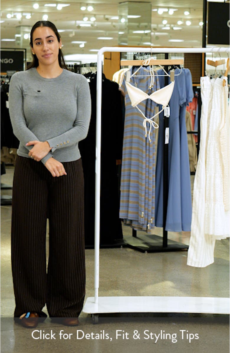 Nevaeh Rib Triangle Bikini Top, sales video thumbnail