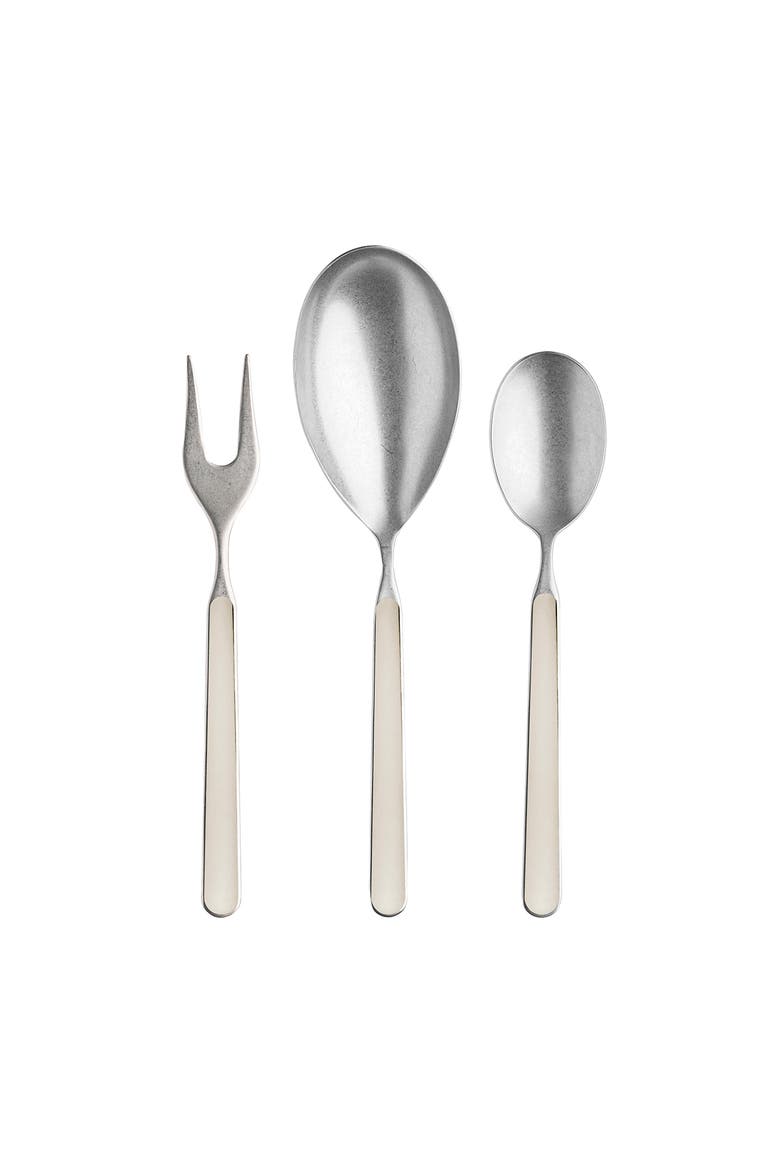 Fantasia Pewter Serving Set - 3 Pieces, Main, color, Turtle Dove