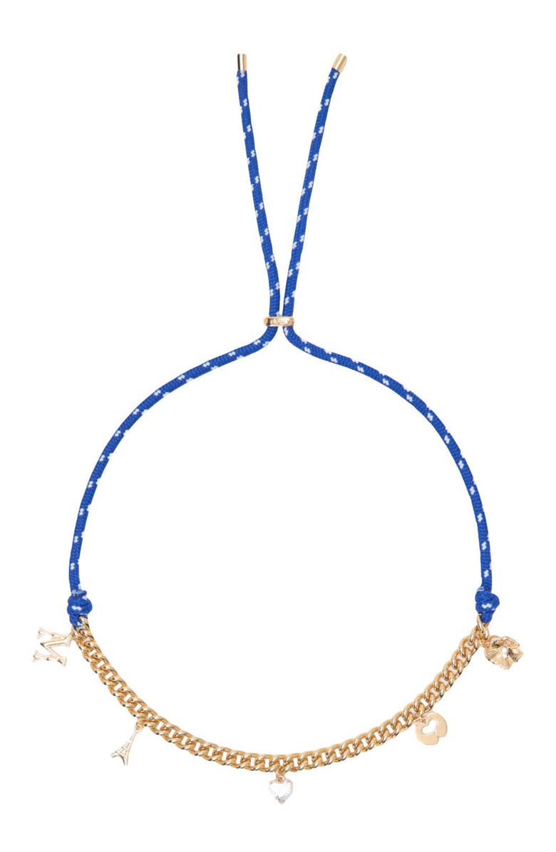 maje Sailor rope chain necklace, Main, color, Gold