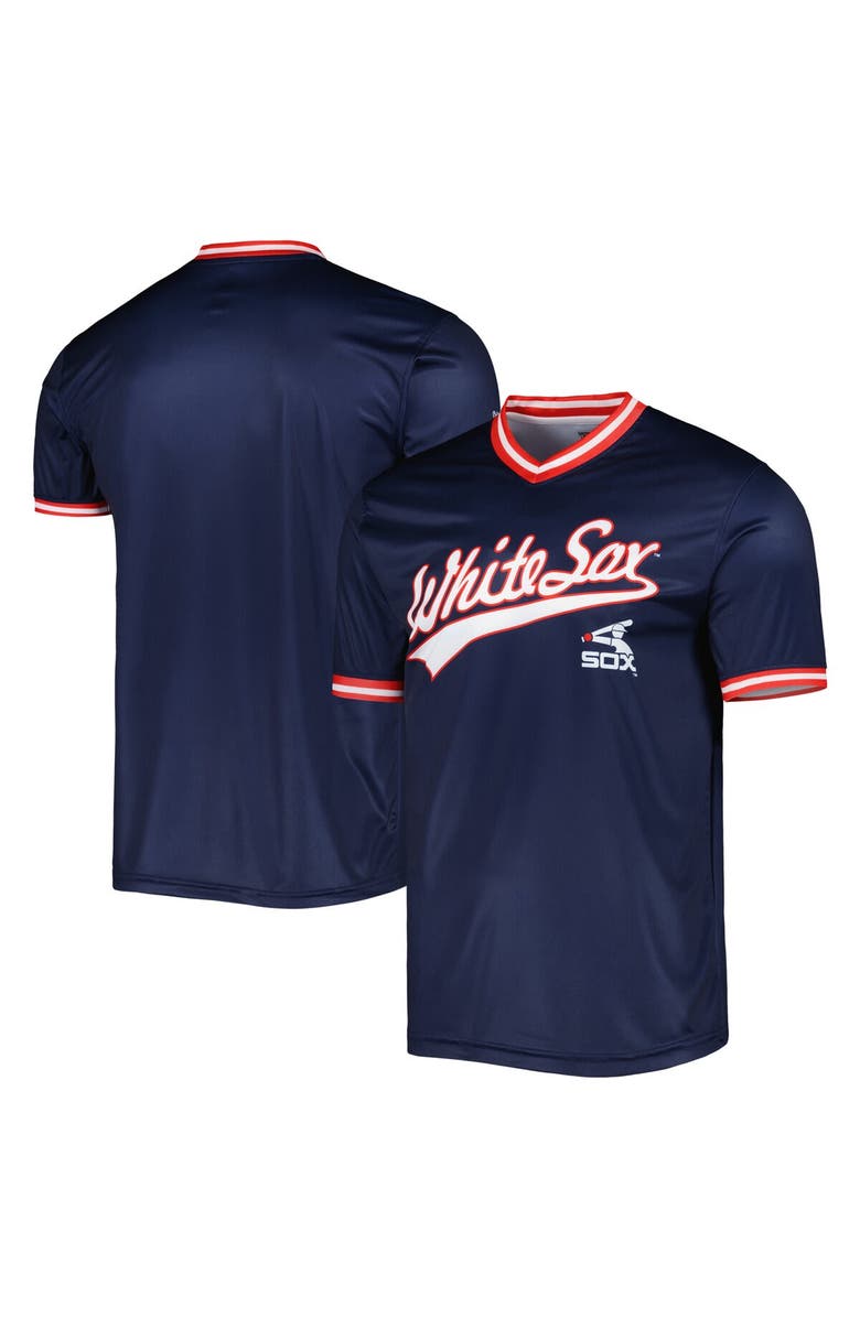 STITCHES Men's Stitches Navy Chicago White Sox Cooperstown Collection Team Jersey, Main, color, Navy