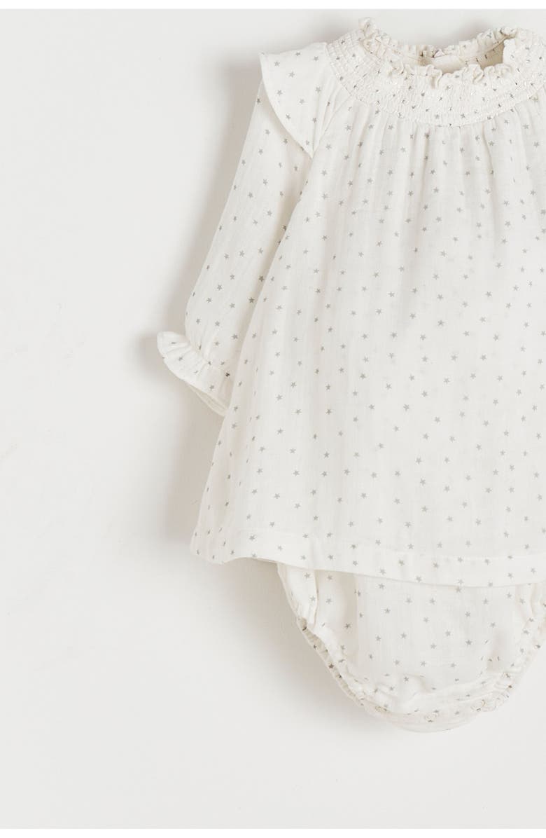 Babycottons Celebration Dress for Infant, Alternate, color, Off-White