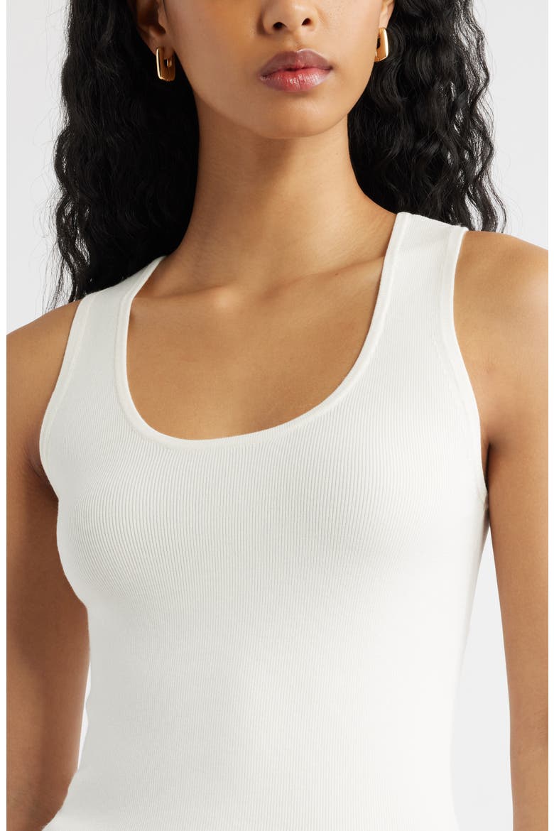 Scoop Neck Sweater Tank, Alternate, color, IVORY
