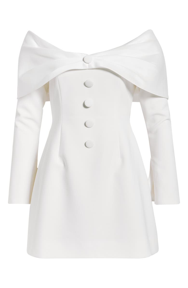 Odd Muse The Ultimate Muse Bow Minidress, Alternate, color, White