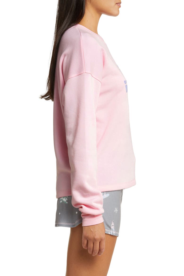 Vitamin Ski Short Pajamas, Alternate, color, GREY