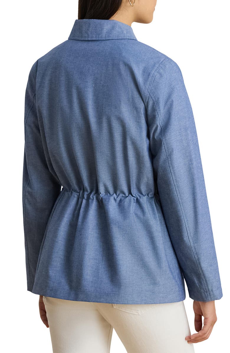 Lauren Ralph Lauren Chambray Anorak, Alternate, color, 