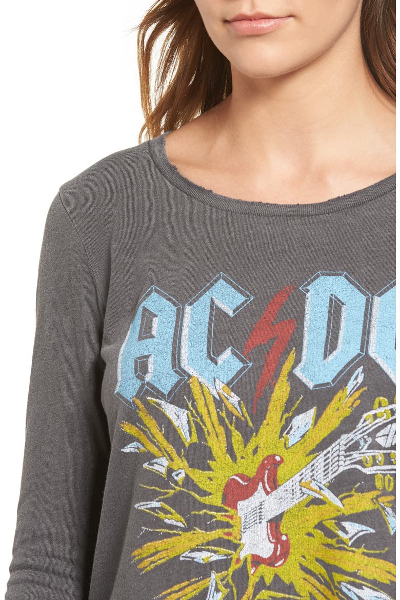 AC/DC '88 World Tour Tee, Alternate, color, GREY