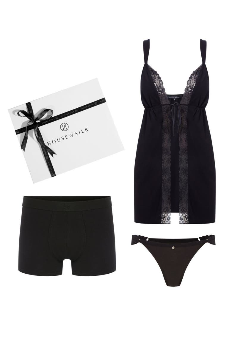 Soft Love Gift Set, Main, color, Black