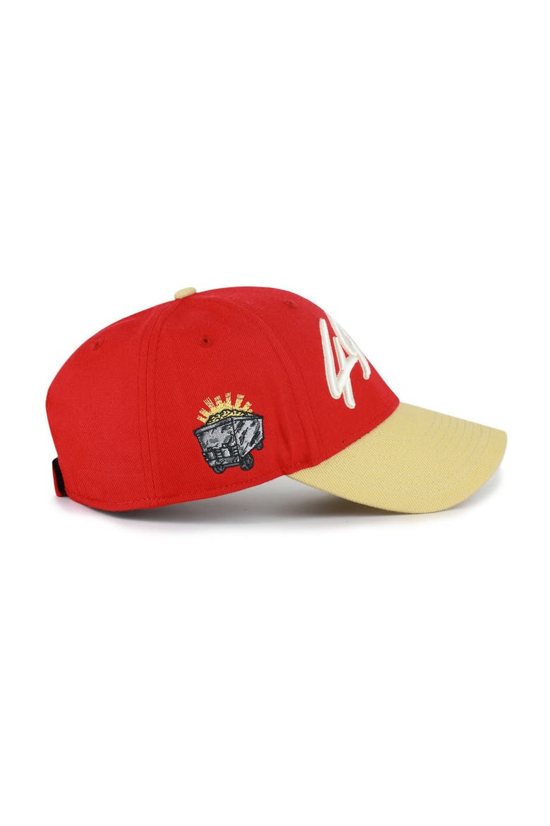 Men's '47  Scarlet San Francisco 49ers Throwback MVP Adjustable Hat, Alternate, color, Scarlet