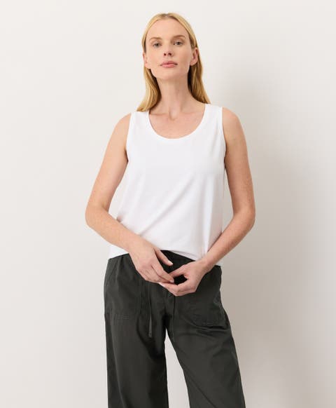 Luxe Essential Scoop Neck Tank Made With Organic Cotton