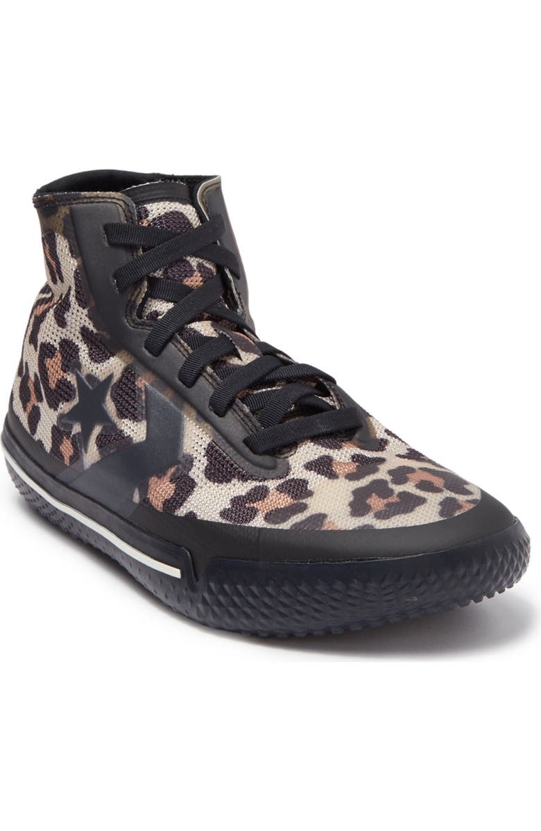 Converse All Star Pro BB Leopard Hi Top Sneaker, Main, color,