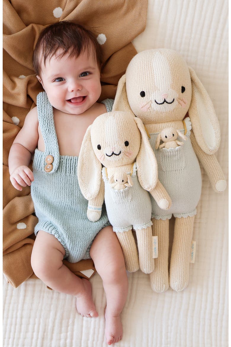 Briar the Bunny Stuffed Animal, Alternate, color, BLUE