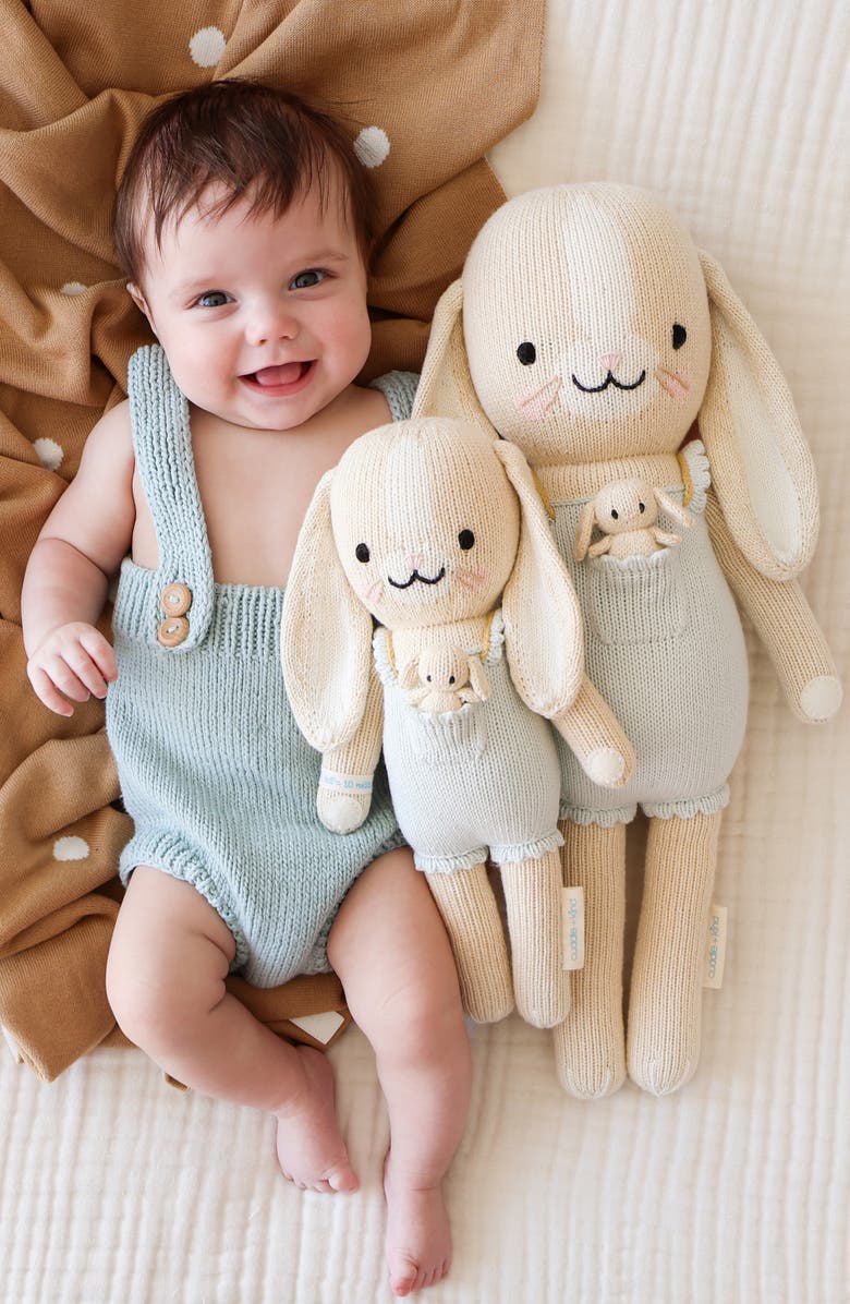 cuddle+kind Briar the Bunny Stuffed Animal, Alternate, color, Blue