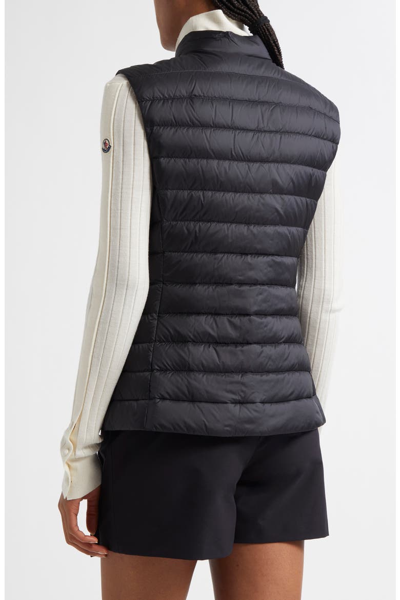 Igens Down Puffer Vest, Alternate, color, BLACK/ BLACK