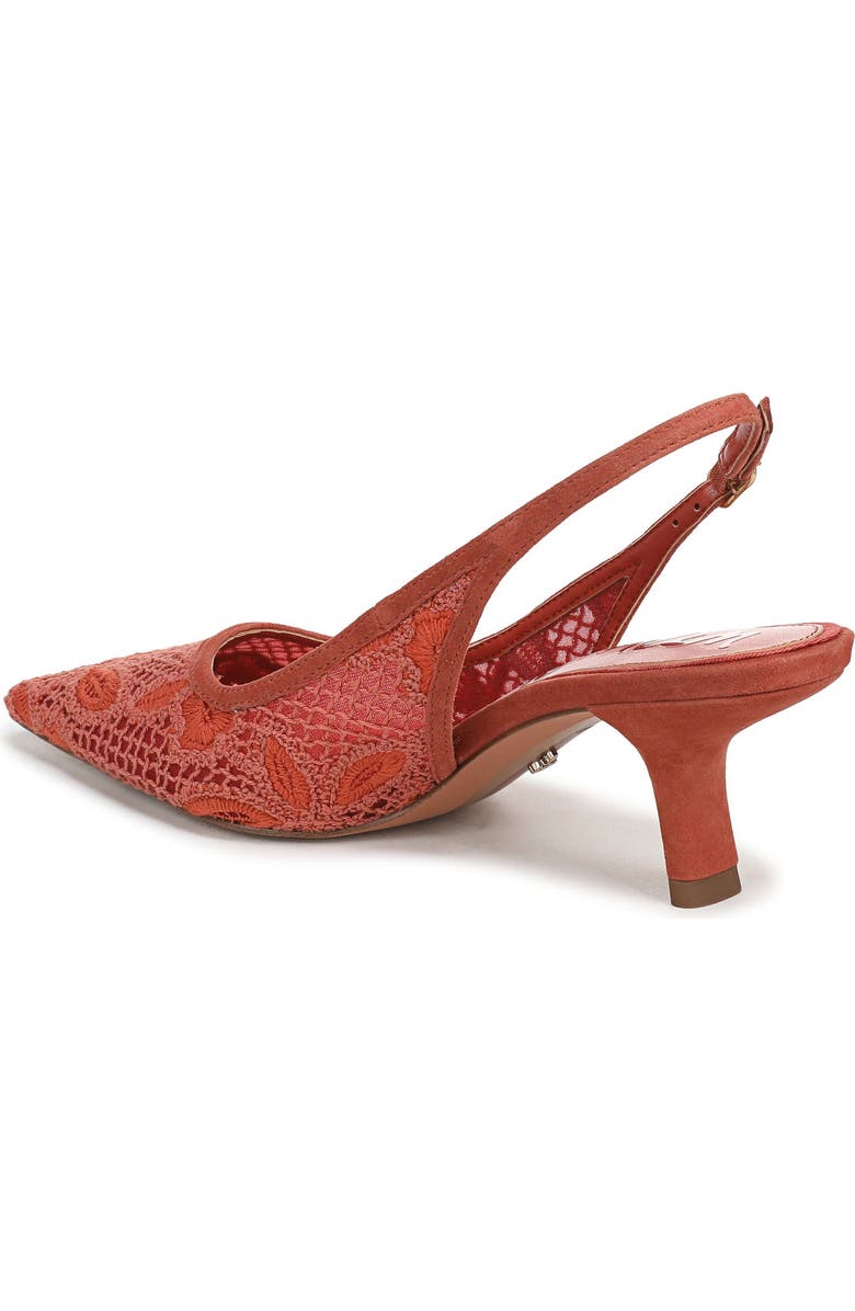 Sam Edelman Bianka Slingback Pump, Alternate, color, Coral Clay