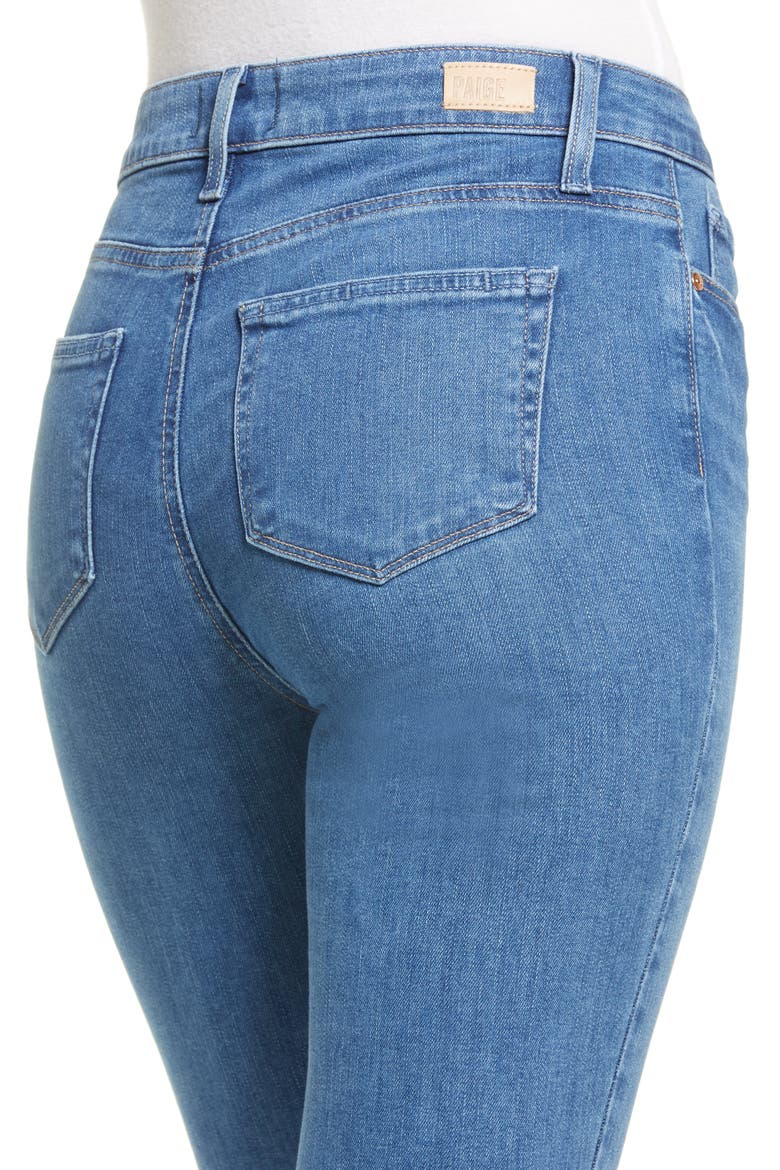 Hoxton High Waist Raw Hem Crop Skinny Jeans, Alternate, color, GEMINI WITH FREESTYLE HEM