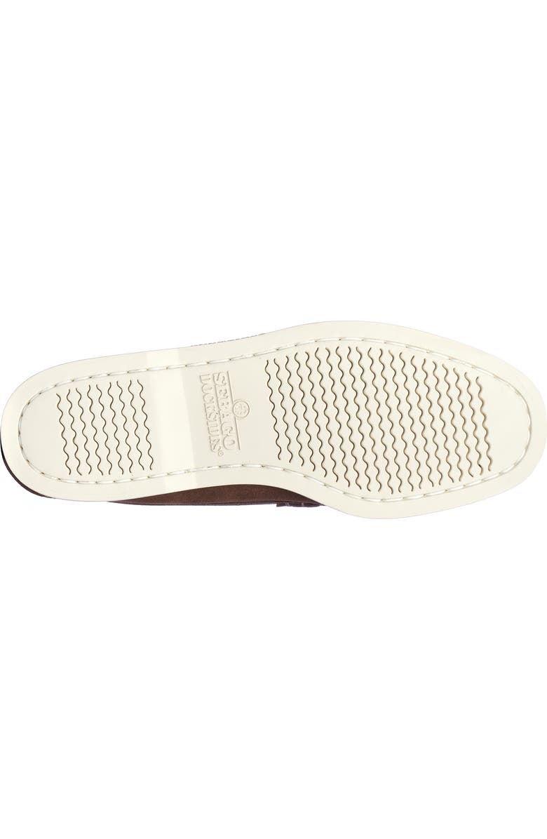 Sebago Dan Roughout Boat Shoes, Alternate, color, Dk Brown