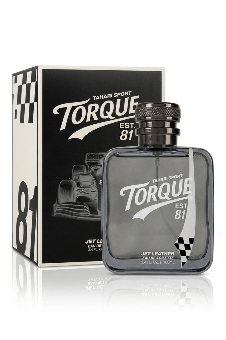 Men Sport Torque Jet Leather Eau de Toilette, Alternate, color, BLACK