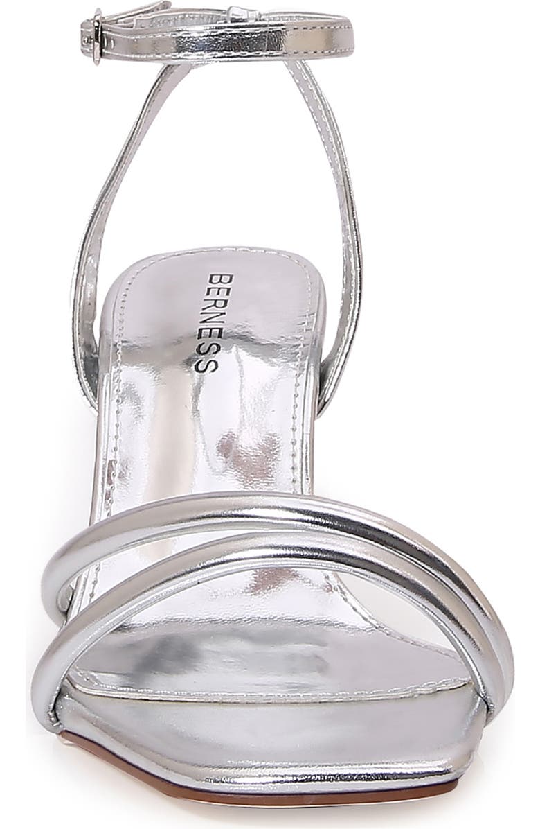 BERNESS Tubular Strap Sandal, Alternate, color, Silver