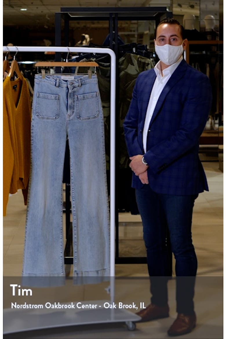St. Monica High Waist Flare Jeans video