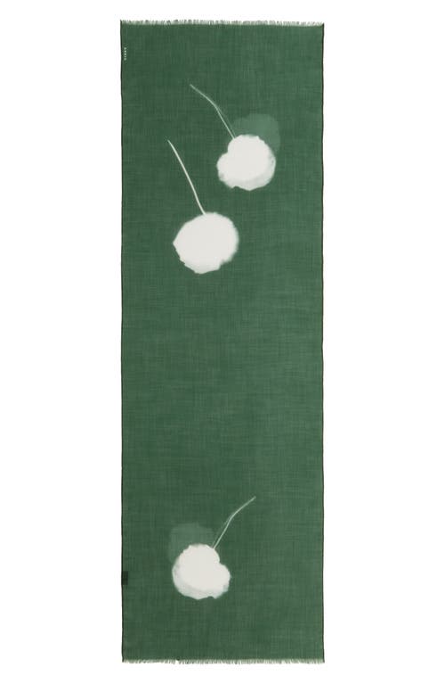 AKRIS AKRIS WINDFLOWER CASHMERE & SILK SCARF