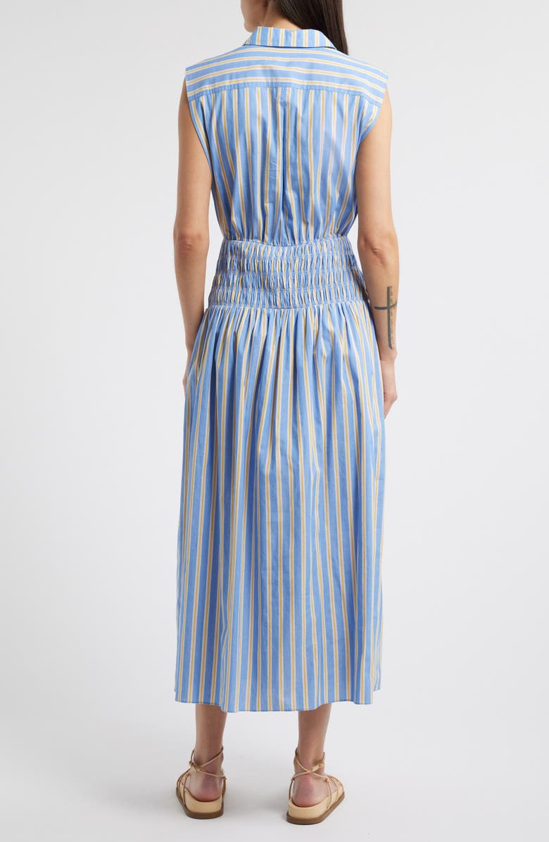 Saylor Edna Stripe Cotton Poplin Shirtdress, Alternate, color,