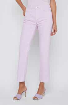 L'AGENCE Milana Stovepipe Ankle Straight Leg Jeans