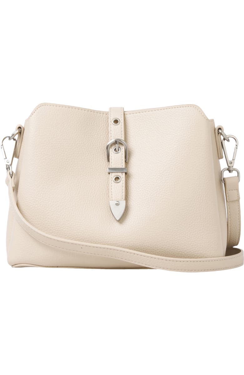 Urban Originals Sunburst Crossbody Bag, Main, color, Cream