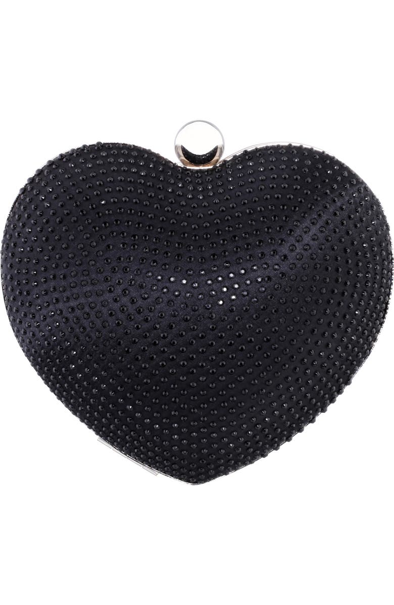 Nina Crystal Embellished Minaudière, Main, color,