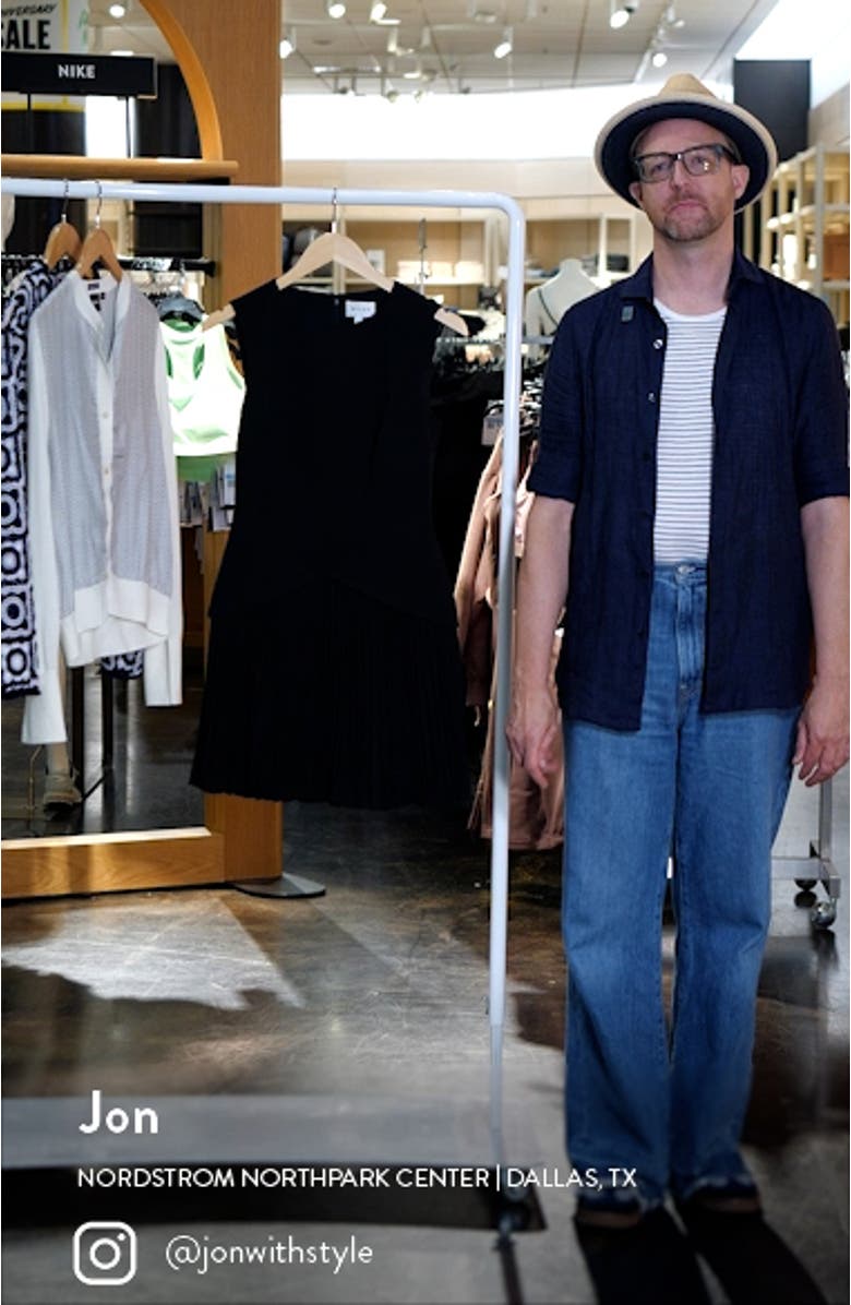 Haddy Pleated Minidress, sales video thumbnail