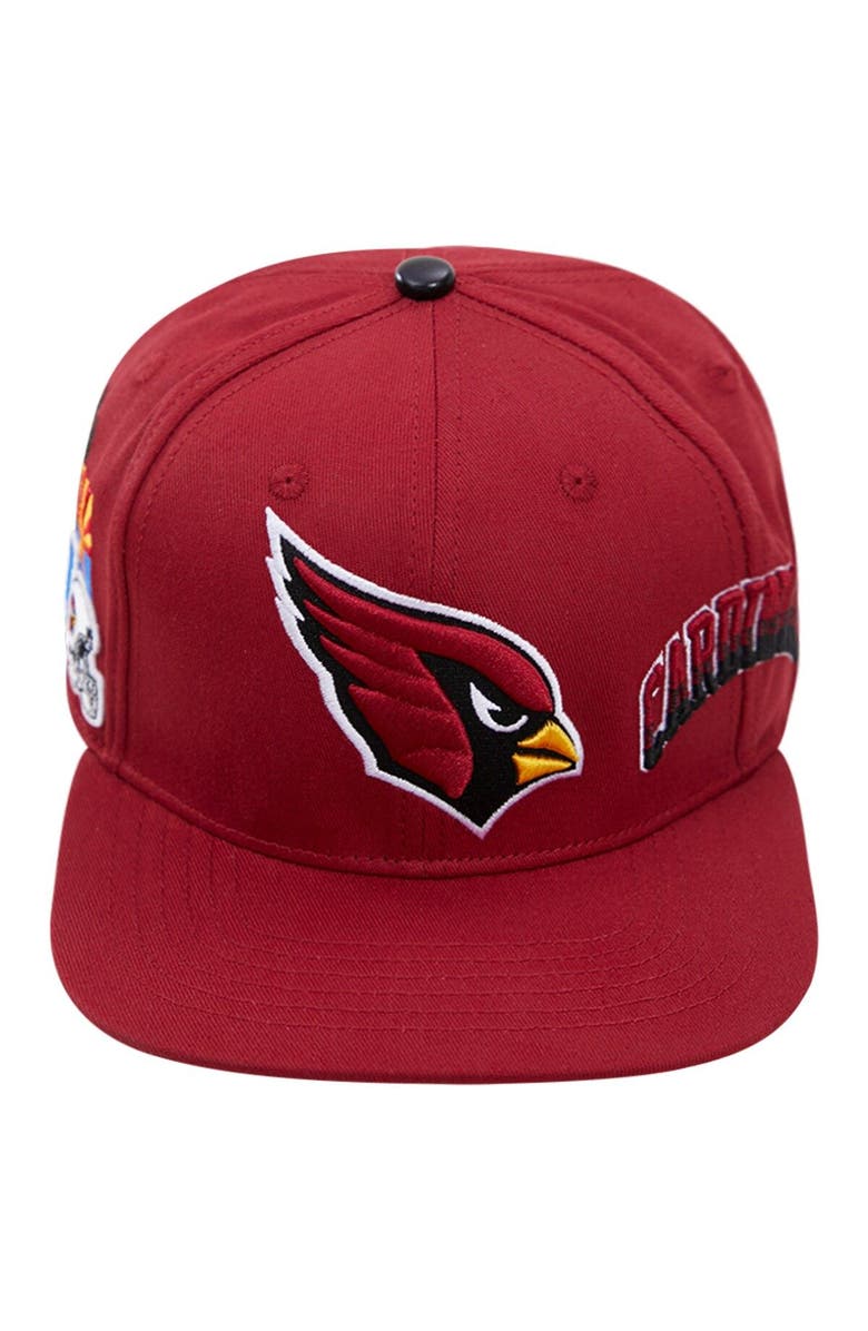 PRO STANDARD Men's Pro Standard Cardinal Arizona Cardinals Hometown Snapback Hat, Alternate, color, Cardinal