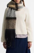 Barbour Isla Tartan Bouclé Scarf