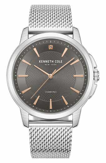 Modern Classic Mesh Strap Watch, 44mm
