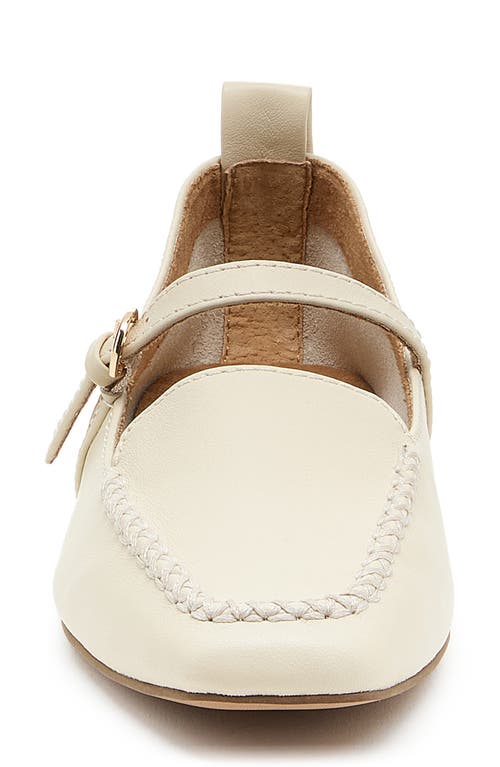 Kelsi Dagger Brooklyn Ferry Mary Jane Loafers In Sand