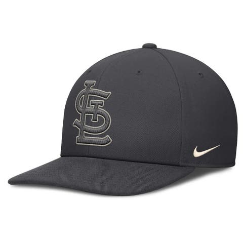 Men's Nike Anthracite St. Louis Cardinals Statement Pro Snapback Hat