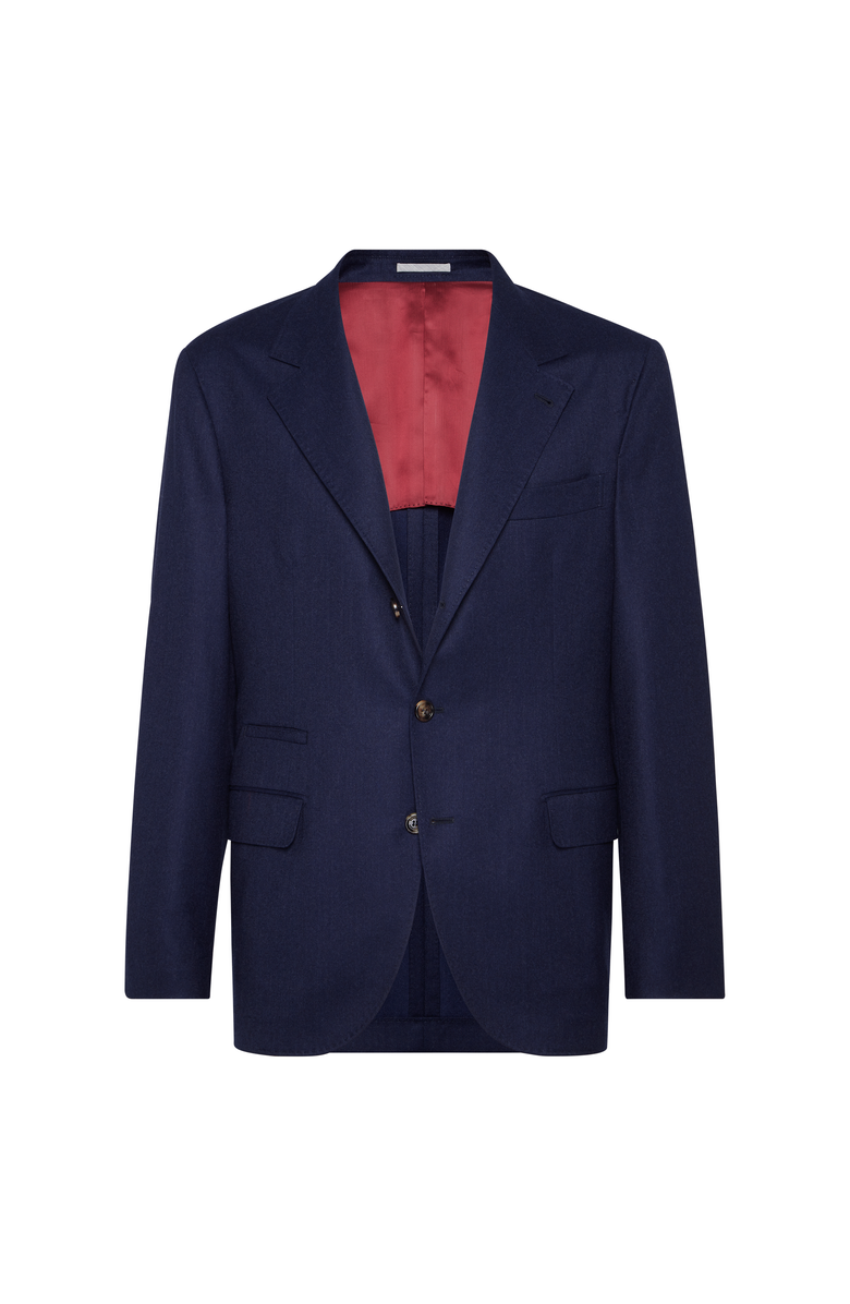 Brunello Cucinelli Deconstructed blazer, Main, color, Marine Blue