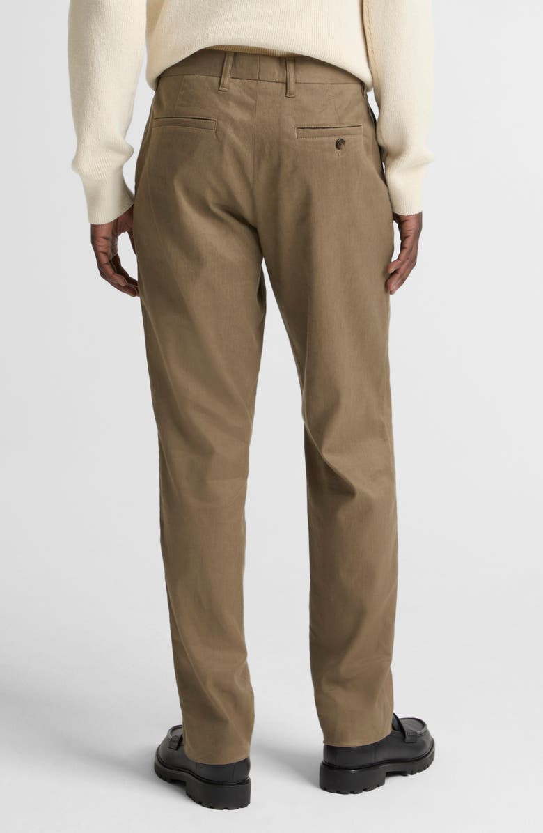 Vince Owen Linen & Cotton Blend Extended Tab Pants, Alternate, color, Kalamata