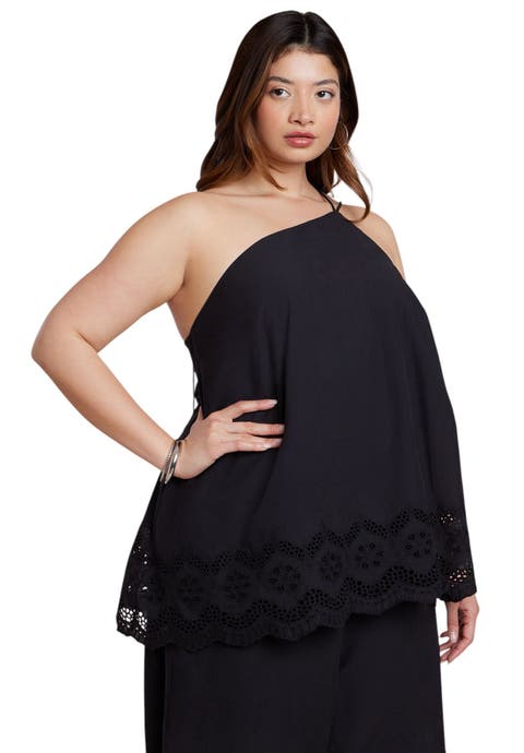 Eyelet Detail Top (plus)