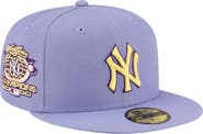 New Era Men's New Era Light Purple New York Yankees Lavender Bloom 59FIFTY Fitted Hat