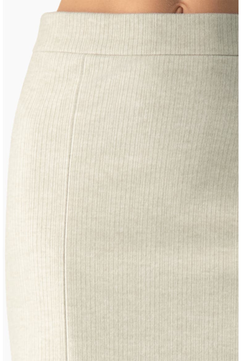 Pencil Midi Skirt With Front Slit, Alternate, color, Sand